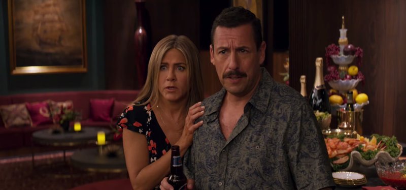 Murder Mystery: nieuwe trailer met Jennifer Aniston en Adam Sandler