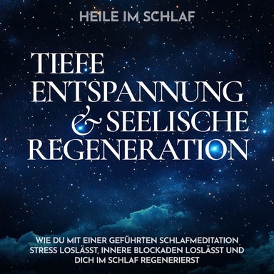 Heile im Schlaf - Tiefe Entspannung und seelische Regeneration: Wie du mit einer geführten Schlafmeditation Stress loslässt, innere Blockaden loslässt und dich im Schlaf regenerierst