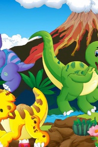 De Dappere Dino's van Dinovallei
