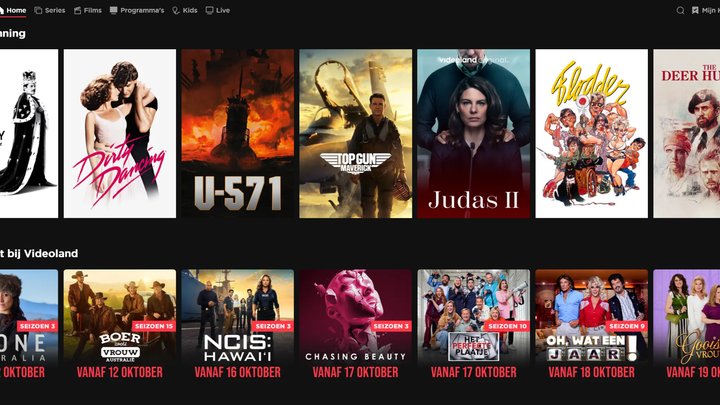 Nieuw op Videoland in oktober 2025