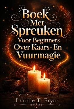 Boek Met Spreuken Voor Beginners Over Kaars- En Vuurmagie