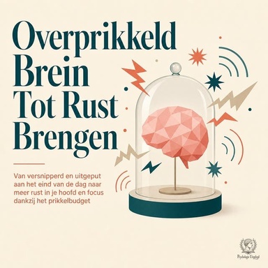 Overprikkeld Brein Tot Rust Brengen: Van Versnipperd En Uitgeput Aan Het Eind Van De Dag Naar Meer Rust in Je Hoofd En Focus Dankzij Het Prikkelbudget