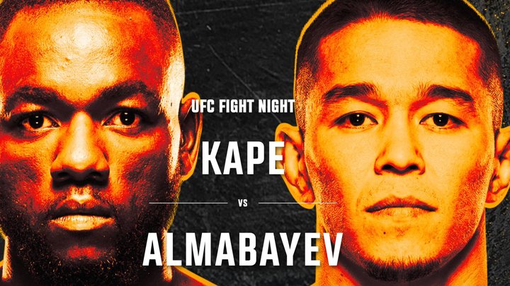 UFC Fight Night Kape vs. Almabayev: Hoe laat en waar kun je kijken?