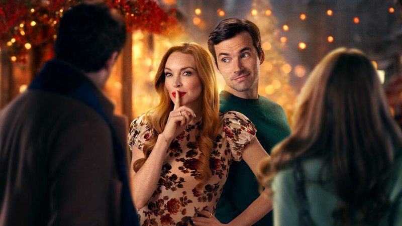 Lindsay Lohan is weer helemaal terug in Netflix Kerstfilm 'Our Little Secret'