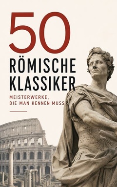 50 Römische Klassiker - Meisterwerke, die man kennen muss: Aeneis, Gallischer Krieg, Selbstbetrachtungen, Ab Urbe Condita, Vom glückseligen Leben, Der goldene Esel, Jüdischer Krieg, Metamorphosen...