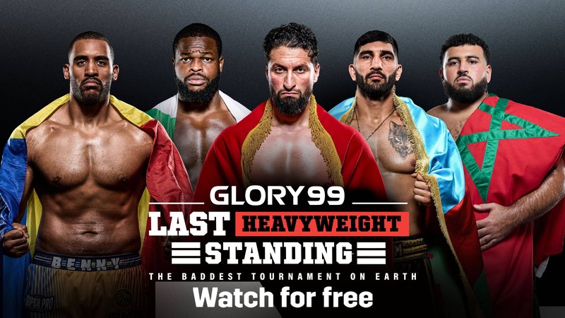 Dit is hoe jij gratis GLORY 99 live kunt kijken