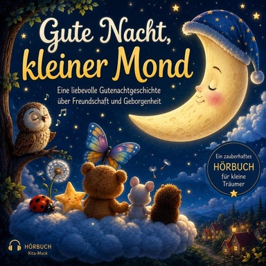 Gute Nacht, kleiner Mond: Eine liebevolle Gutenachtgeschichte