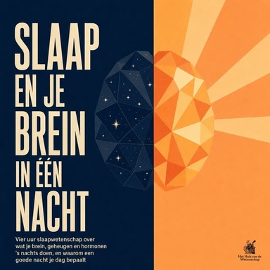 Slaap En Je Brein in Eén Nacht: Vier Uur Slaapwetenschap over Wat Je Brein, Geheugen En Hormonen 'S Nachts Doen, En Waarom Een Goede Nacht Je Dag Bepaalt