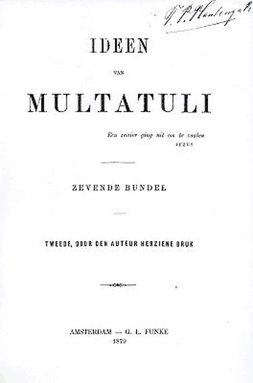 Ideeën van Multatuli 1 - Ideeën van Multatuli (Deel I)