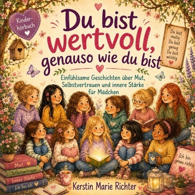 Du bist wertvoll, genauso wie du bist: Einfühlsame Geschichten über Mut, Selbstvertrauen und innere Stärke für Mädchen