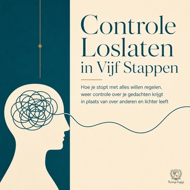 Controle Loslaten in Vijf Stappen: Hoe Je Stopt Met Alles Willen Regelen, Weer Controle over Je Gedachten Krijgt in Plaats Van over Anderen En Lichter Leeft
