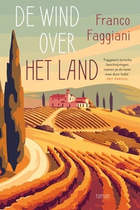 De wind over het land