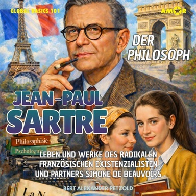 Der Philosoph Jean-Paul Sartre - Leben und Werke des radikalen französischen Existenzialisten und Partners Simone de Beauvoirs - Global Basics 101 - Deine Serie für modernes Wissen, Folge 33 (ungekürzt)