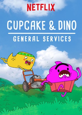 Cupcake en Dino: Tot Uw Dienst
