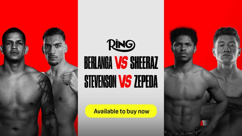 Zo kijk je Edgar Berlanga vs. Hamzah Sheeraz en Shakur Stevenson vs. William Zepeda in Nederland