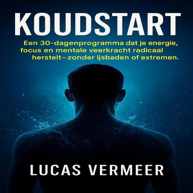 Koudstart: Een 30-dagen programma dat je energie, focus en mentale veerkracht radicaal herstelt—zonder ijsbaden of extremen.