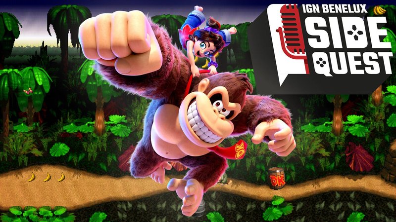 Side Quest Podcast #345 - Over Donkey Kong Bananza: Klassiek Kong in een Modern Jasje.