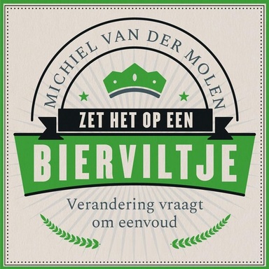 Zet het op een bierviltje