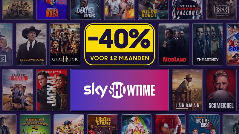SkyShowtime lanceert tijdelijke aanbieding: 40% korting op streamingsabonnementen - ADV