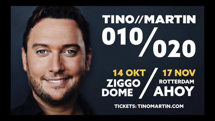 Tino Martin zet Ziggo Dome op zijn kop met onvergetelijke 010/020 Live concert