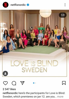 Love is Blind: Zweden