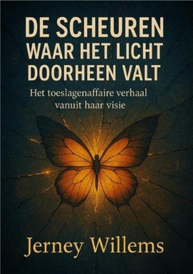 De scheuren waar het licht doorheen valt
