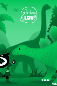 Kapitein Klok: Loulou & Lou tussen de dino’s