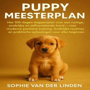 Puppy Meesterplan: Het 100-dagen stappenplan voor een rustige, zindelijke en zelfverzekerde hond — met moderne positieve training, duidelijke routines en praktische oplossingen voor elke beginner.