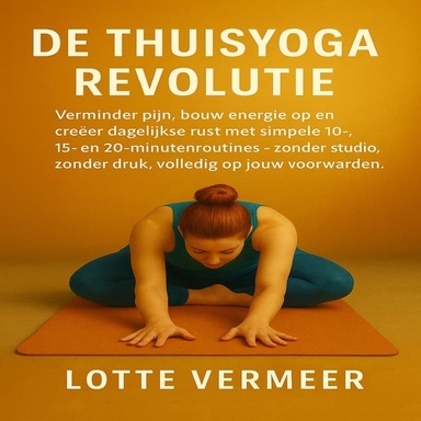 De Thuisyoga Revolutie: erminder pijn, bouw energie op en creëer dagelijkse rust met simpele 10-, 15- en 20-minuten routines — zonder studio, zonder druk, volledig op jouw voorwaarden.