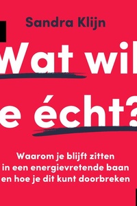 Wat wil je écht?: Waarom je blijft zitten in een energievretende baan en hoe je dit kunt doorbreken