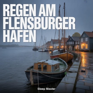 Regen am Flensburger Hafen: 10 Stunden Sanfter Regen auf Bootsplanen und Leiser Gezeitenstrom