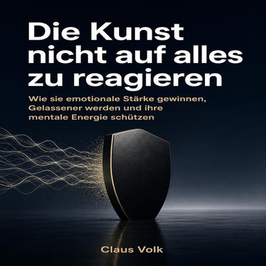 Die Kunst nicht auf alles zu reagieren: Wie sie emotionale Stärke gewinnen, Gelassener werden und ihre mentale Energie schützen