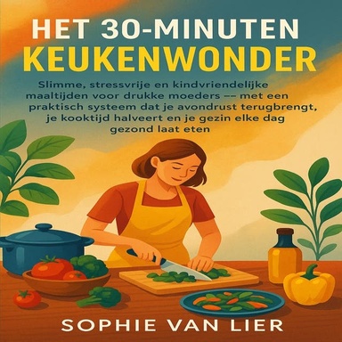 HET 30-MINUTEN KEUKENWONDER: Slimme, stressvrije en kindvriendelijke maaltijden voor drukke moeders — met een praktisch systeem dat je avondrust terugbrengt, je kooktijd halveert en je gezin elke dag gezond laat eten