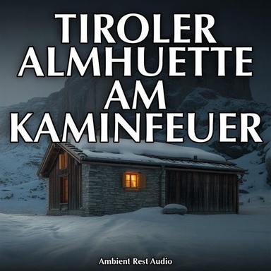 Tiroler Almhuette am Kaminfeuer: 8 Stunden Kaminknistern und Ferner Alpenwind