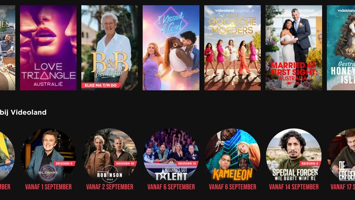 Videoland: Dit zijn de nieuwe releases in September