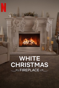 White Christmas Fireplace