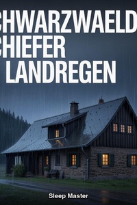 Schwarzwaelder Schiefer im Landregen: 8 Stunden Stetigem Landregen auf Schiefer fuer Tiefen Nachtschlaf