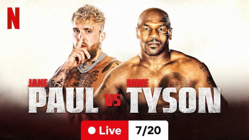 Wereldwijde sensatie: Netflix zendt episch boksevenement uit tussen Jake Paul en Mike Tyson.