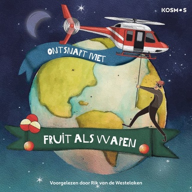 Ontsnapt met fruit als wapen