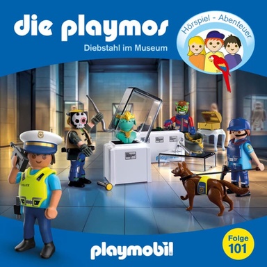 Die Playmos, Folge 101: Diebstahl im Museum (Das Original Playmobil Hörspiel)