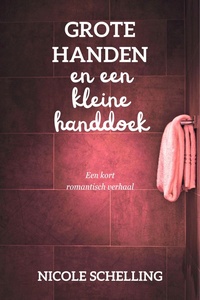 Grote handen en een kleine handdoek