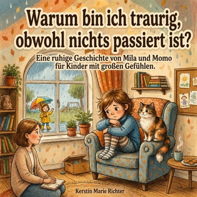 Warum bin ich traurig, obwohl nichts passiert ist?: Eine ruhige Geschichte von Mila und Momo für Kinder mit großen Gefühlen.