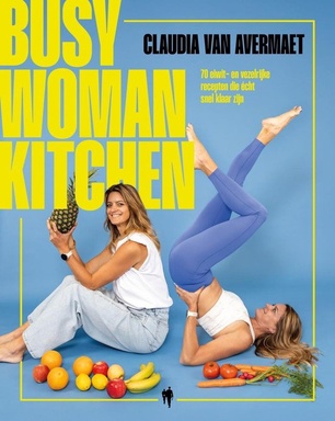 Busy woman kitchen
