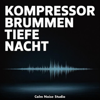 Kompressor Brummen Tiefe Nacht: 10 Stunden Gleichmaessiges Kuehlgeraet-Brummen fuer Tiefen Schlaf