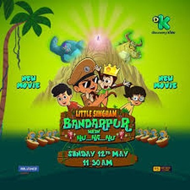 Little Singham Bandarpur Mein Hu Ha Hu
