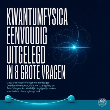 Kwantumfysica Eenvoudig Uitgelegd in 8 Grote Vragen: Gedachte Experimenten En Alledaagse Beelden Die Superpositie, Verstrengeling En Schrödingers Kat Eindelijk Begrijpelijk Maken Voor Iedere Nieuwsgierige Leek