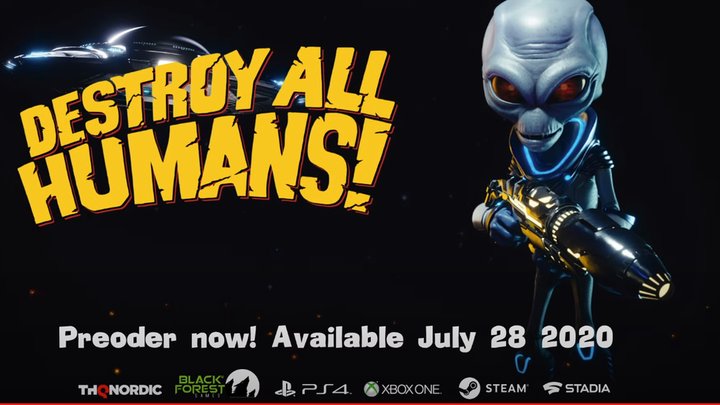 Destroy All Humans! komt eind deze maand uit op Google Stadia