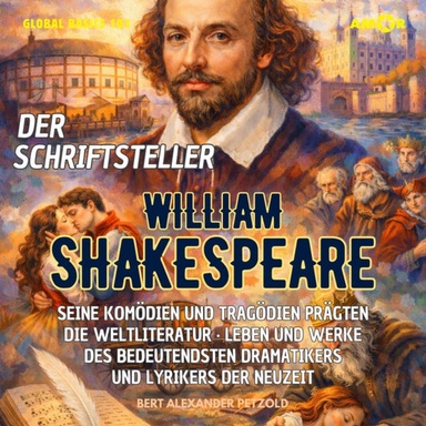 Der Schriftsteller William Shakespeare - Seine Komödien und Tragödien prägten die Weltliteratur - Leben und Werke des Dramatikers und Lyrikers - Global Basics 101 - Deine Serie für modernes Wissen, Folge 25 (ungekürzt)