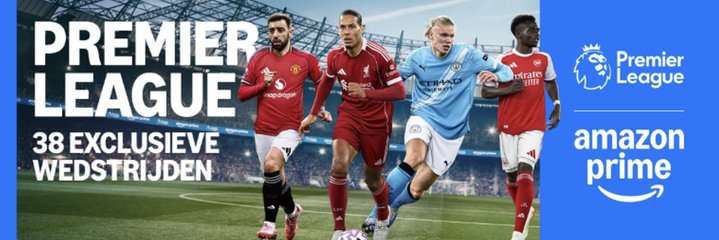 Premier League live op Prime Video, deze topwedstrijden kijk je in mei 2026