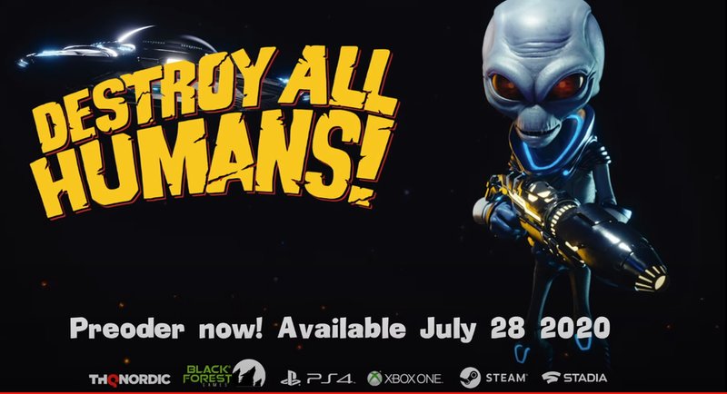 Destroy All Humans! komt eind deze maand uit op Google Stadia